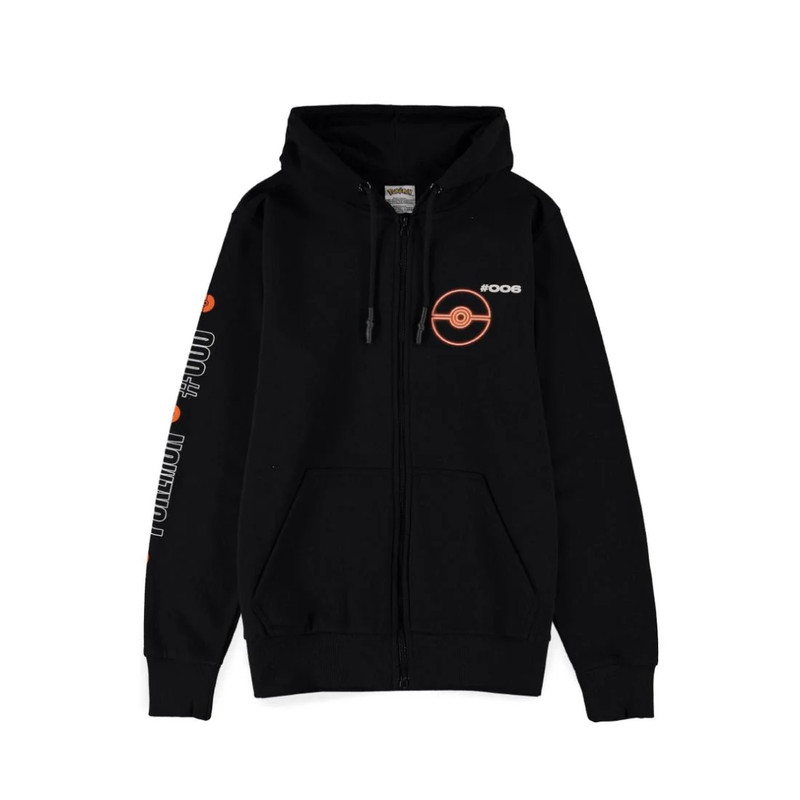 Difuzed Pokémon Charizard Men's Zipper Hoodie - L - كنزة